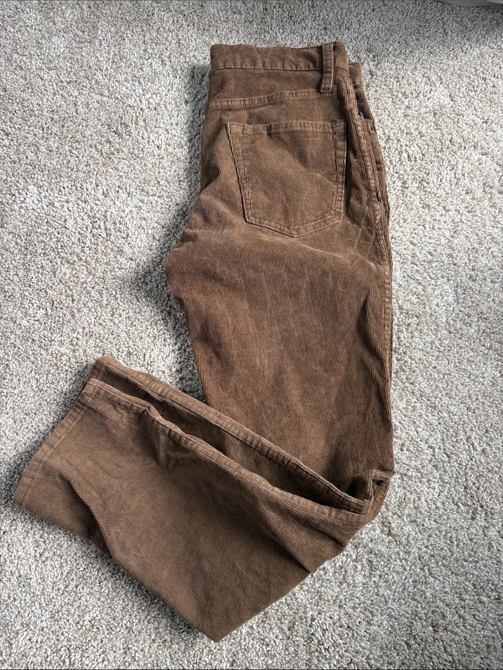 Old Navy Men's Brown Corduroy Trousers